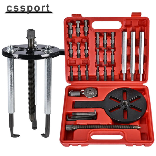21 In 1 Bearing Puller Set Three Jaw Inner Hole Removal Tool