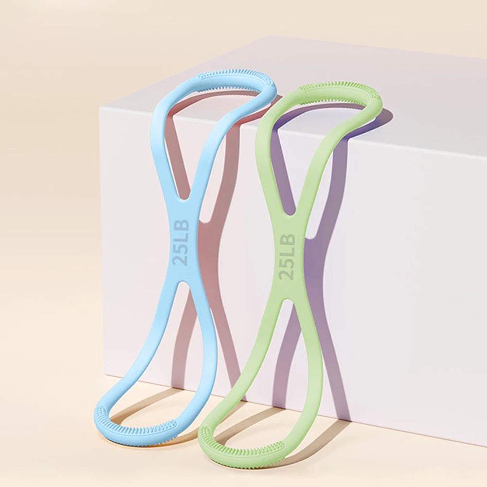8 Shaped Fitness Resistance Band For Chest And Arms