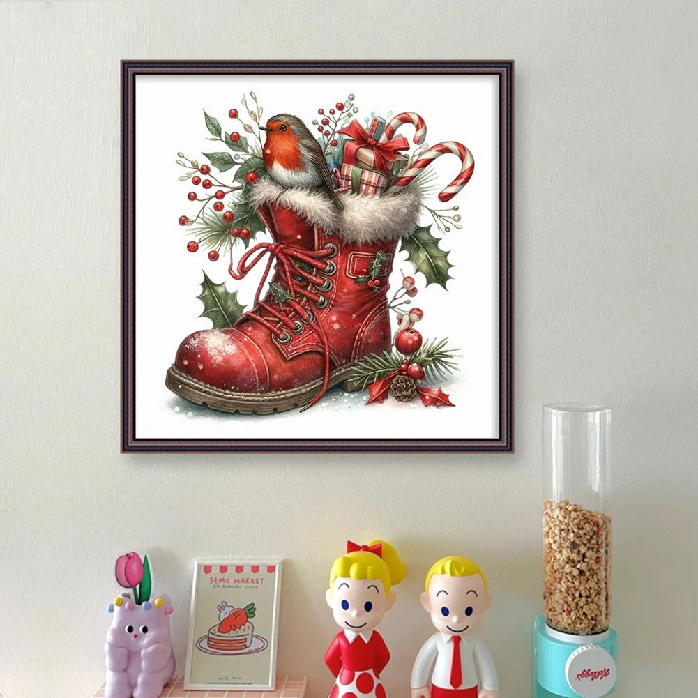 Full Embroidery Eco Cotton 11CT Christmas Cross Stitch Kit