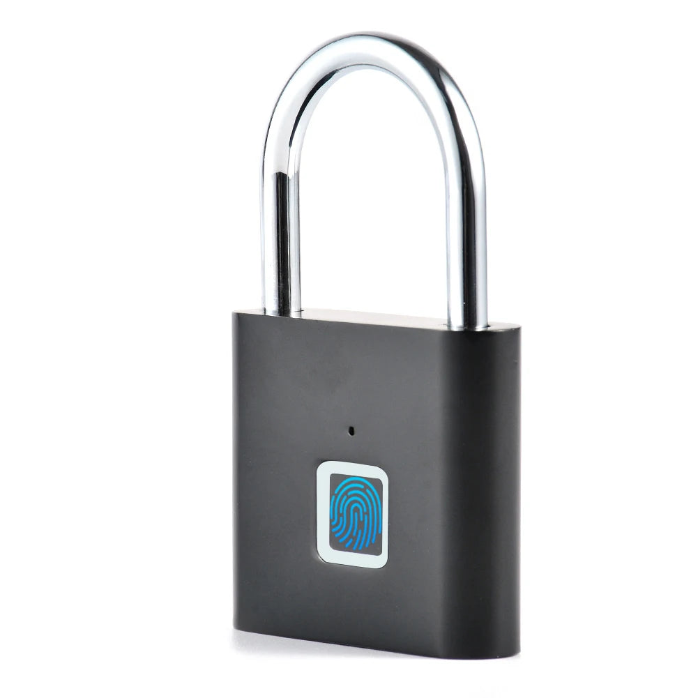 O10 Smart Fingerprint Padlock Waterproof Biometric Lock USB