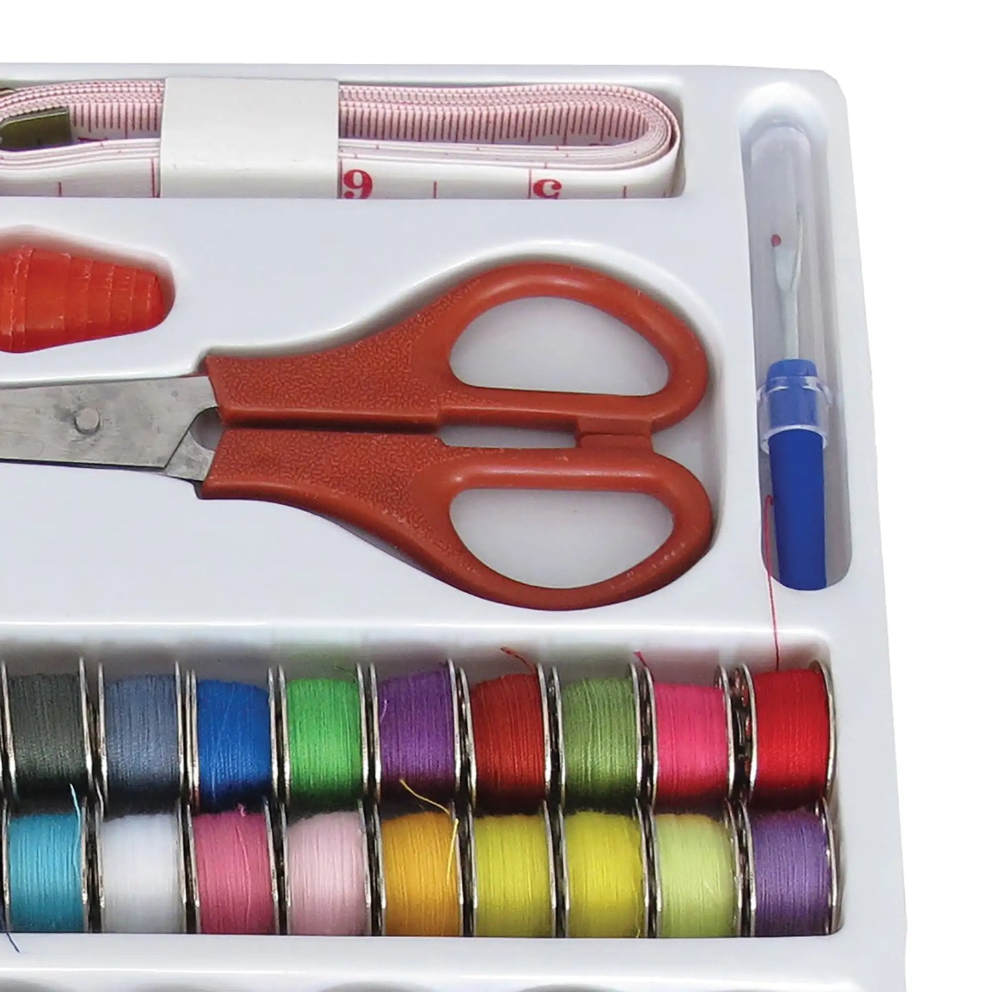100-Piece Sewing Kit with Thread, Needles and Tools for DIY