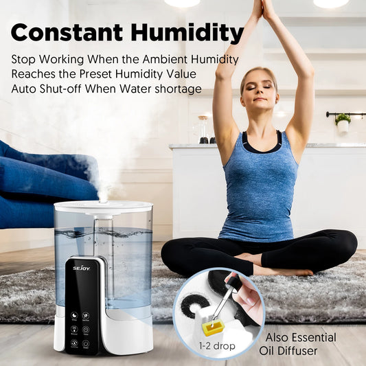 SEJOY 6L Air Humidifier Aroma Diffuser with Remote Control