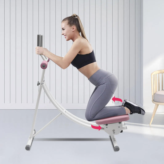 Foldable Ab Workout Machine For Home Gym Core Trainer