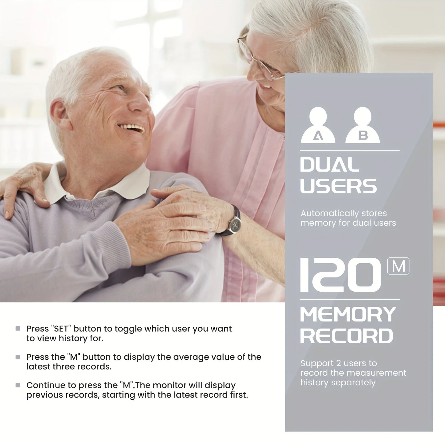 SEJOY Wrist Blood Pressure Monitor Heartbeat Detection