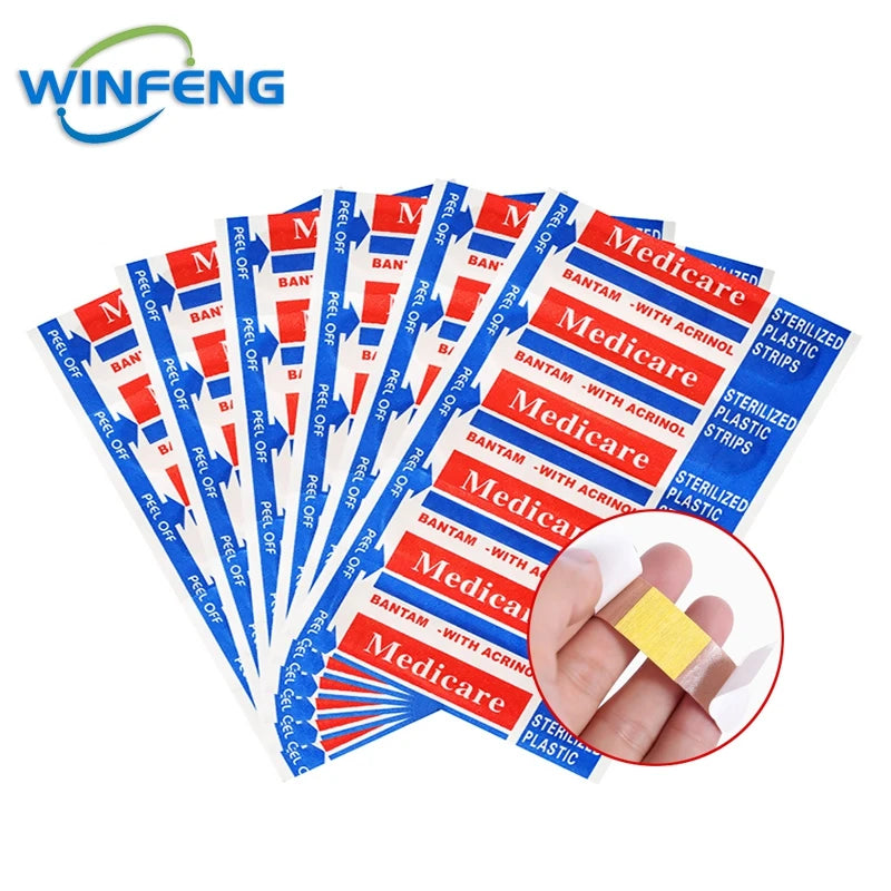 Waterproof Cartoon Band Aids Adhesive Bandage First Aid Kit