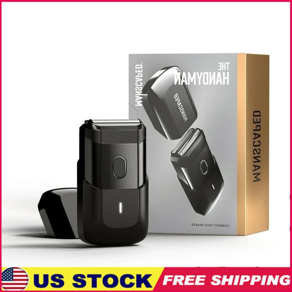 Compact USB C Waterproof Shaver for Men Rechargeable