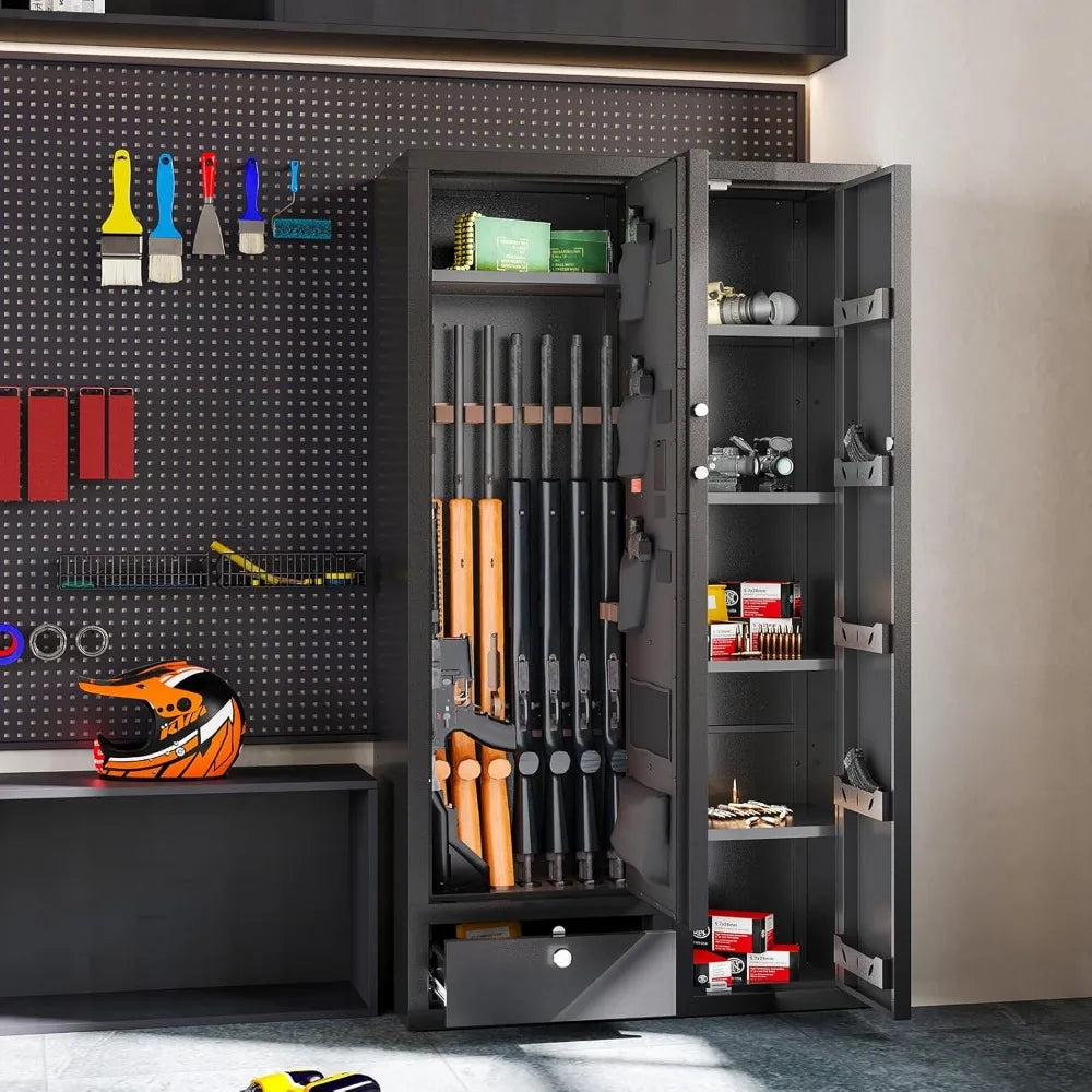 15 to 20 Gun Safe Large Home Rifle and Pistols Cabinet