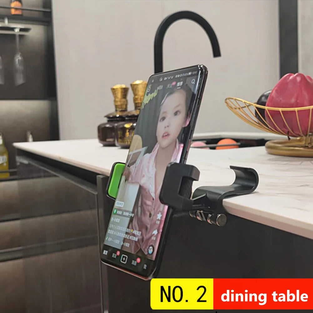 Universal Adjustable Phone Holder Clip Mount Car Stroller