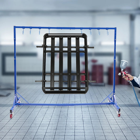 5 To 7 Foot Adjustable Painting Hanger Stand 240 Lb Load