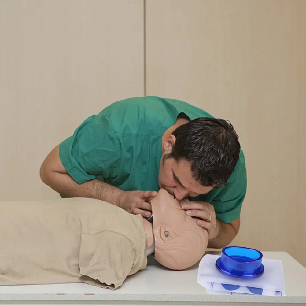 Disposable CPR Face Shield Breathing Mask For First Aid