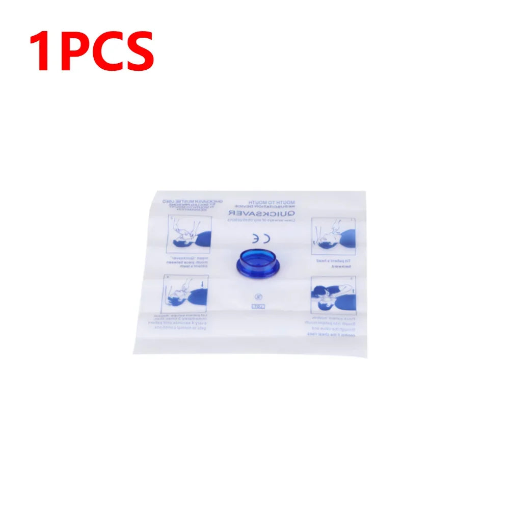 Disposable CPR Face Shield Breathing Mask For First Aid