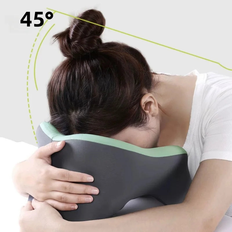 U Shaped Memory Foam Travel Pillow For Airplane And Car