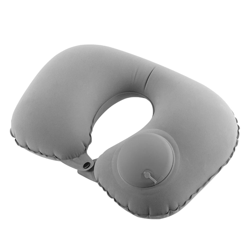 Car Neck Pillow U Shaped Air Cushion Office Travel Headrest