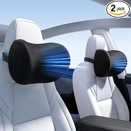 Upgrade Car Neck Pillow Odorless Memory Foam With Strap