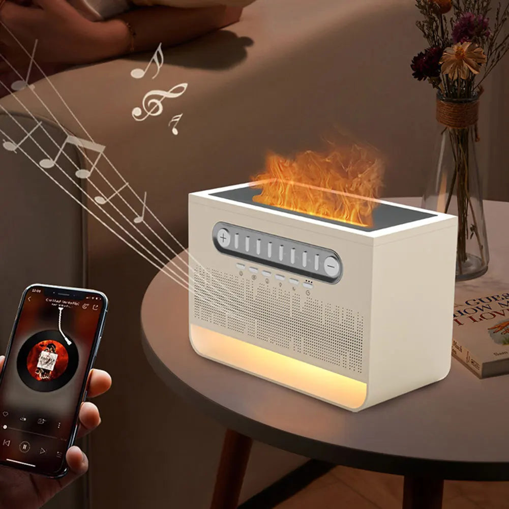 White Noise Machine Aroma Diffuser Humidifier with Speaker