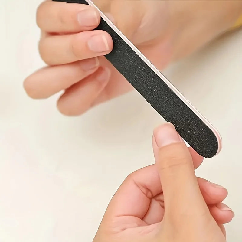 5 Pieces Double Sided Emery Board Nail File 100 180 Grit