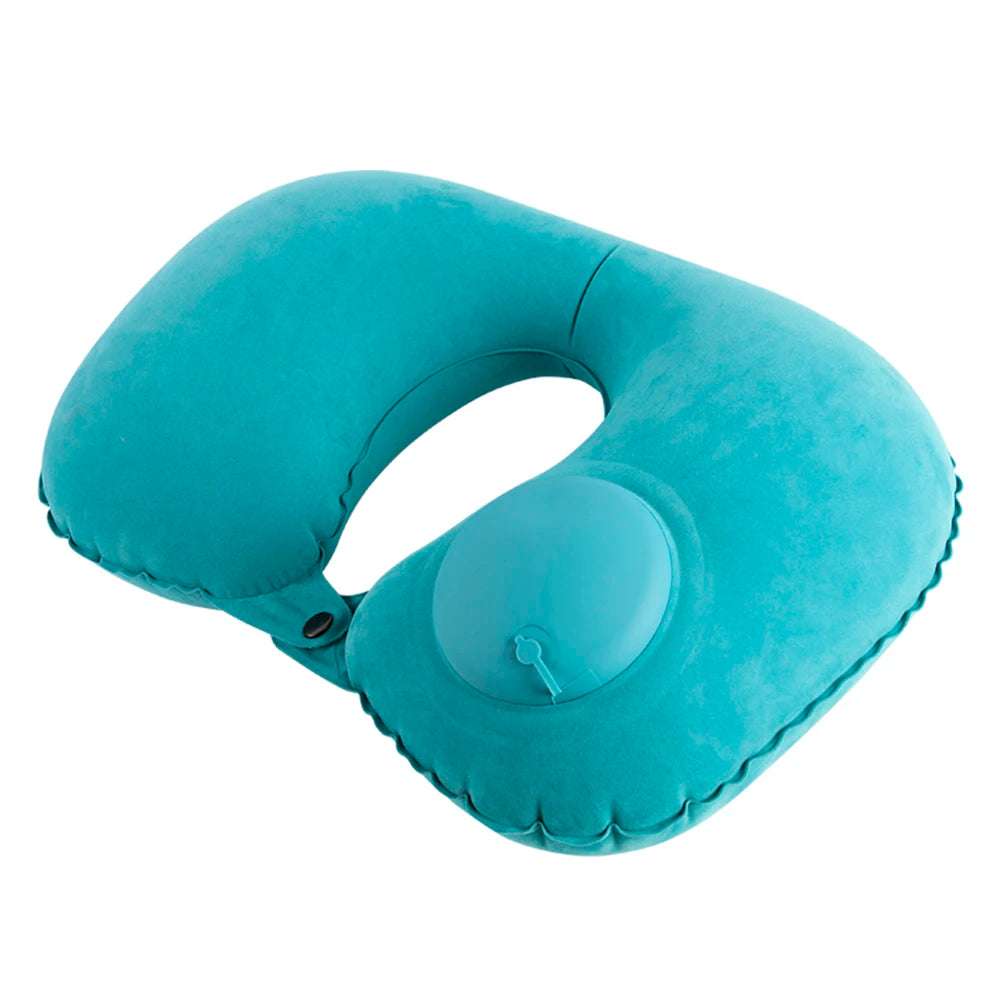 Car Neck Pillow U Shaped Air Cushion Office Travel Headrest