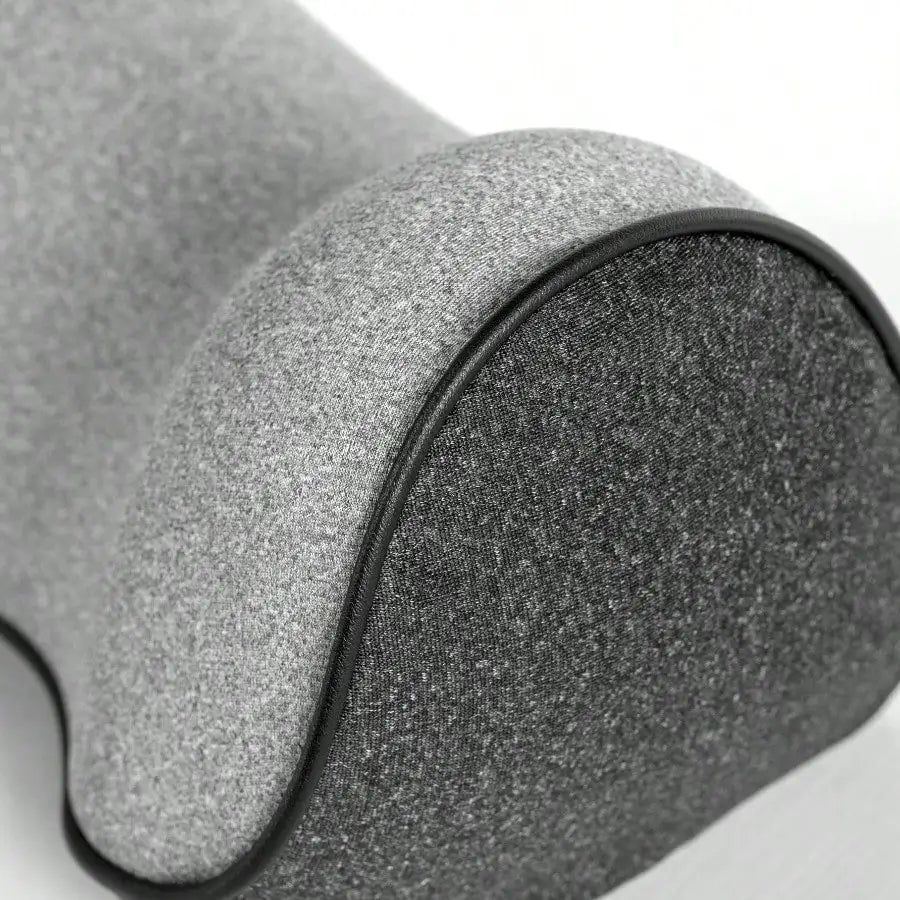 Pack Of 2 Memory Foam Car Head Support Grey Universal Fit