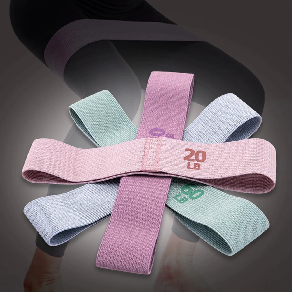 Resistance Booty Bands Anti Slip Stretch Strips Glute Thigh