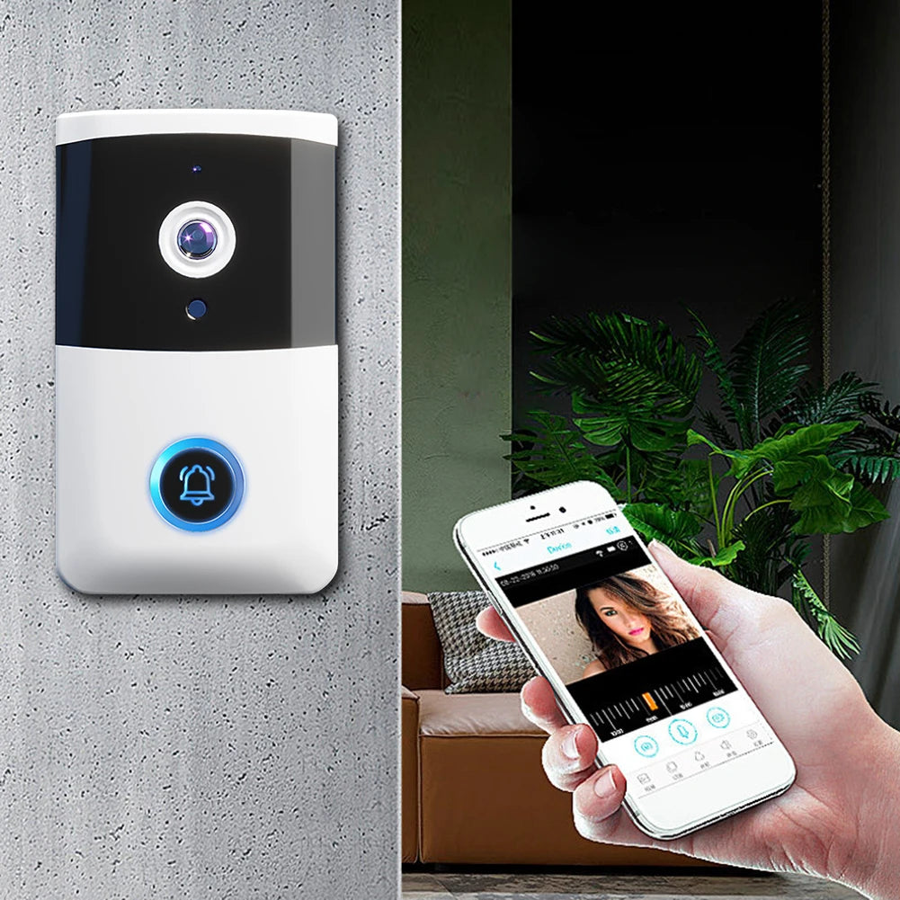 WiFi Wireless Video Doorbell With IR Night Vision Camera