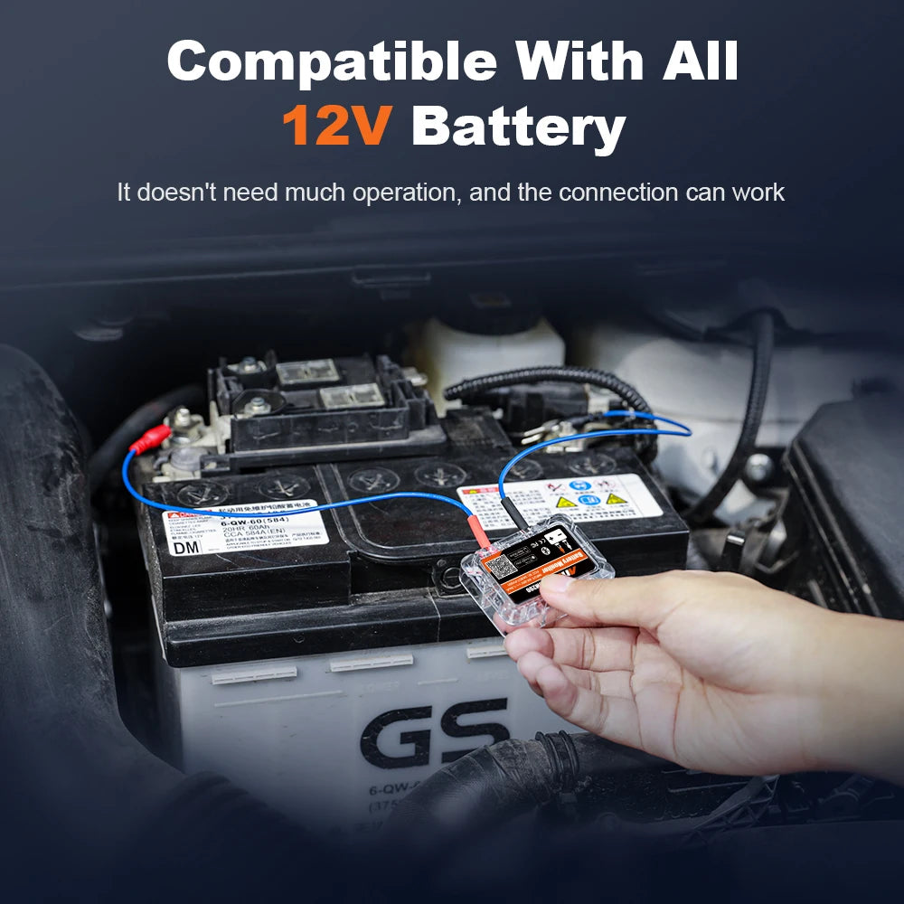 Ancel BM200 12V Battery Monitor With Wireless Bluetooth App