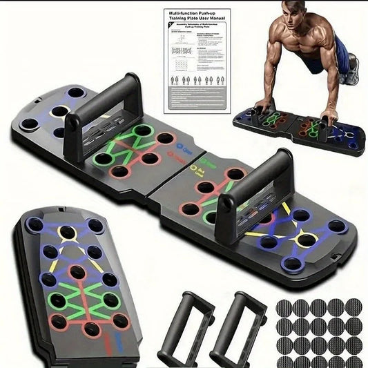 Solid Push Up Board Home Workout Equipment Multi Functional