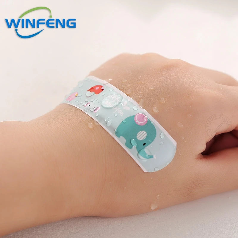 Waterproof Cartoon Band Aids Adhesive Bandage First Aid Kit