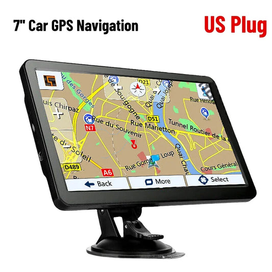 7 Inch HD GPS Navigation Sat Nav 256MB 8GB Map NA Europe