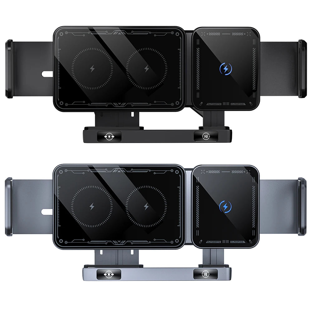 Car Wireless Charger One Touch Rotatable Vent Phone Mount