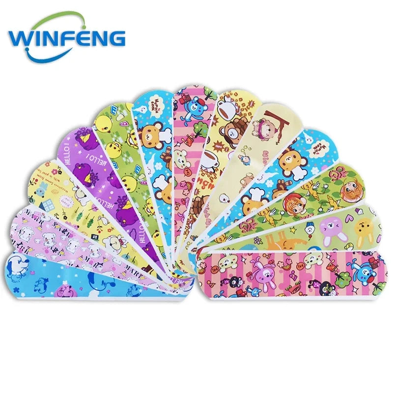 Waterproof Cartoon Band Aids Adhesive Bandage First Aid Kit