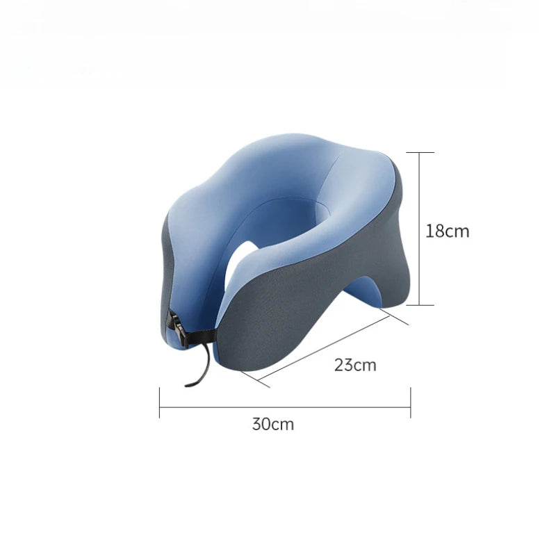 U Shaped Memory Foam Travel Pillow For Airplane And Car