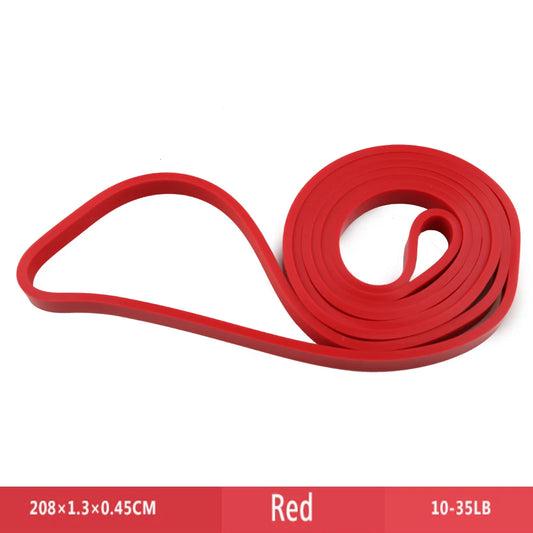 Natural Rubber Resistance Bands 41 Inch Belt For Pull Ups