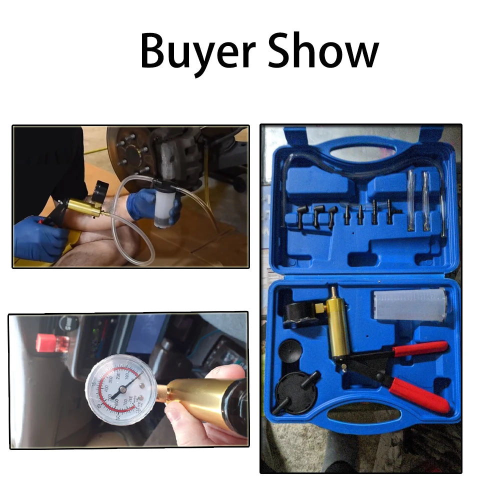 Multifunctional Handheld Brake Bleeder Tester Vacuum Pump